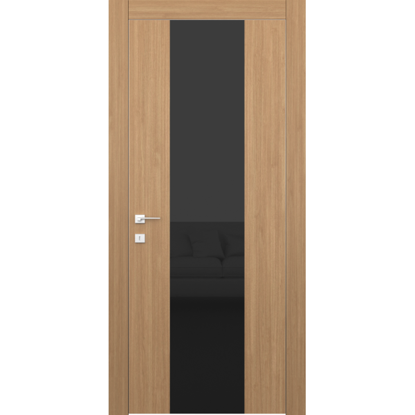 Двері Dooris GLASS WOOD GW07 шпон