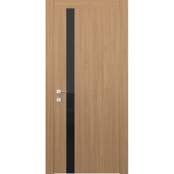 Двери Dooris GLASS WOOD GW04 шпон