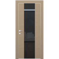 Двери Dooris GLASS WOOD GW07 шпон