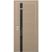 Двери Dooris GLASS WOOD GW04 шпон