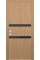 Двери Dooris GLASS WOOD GW02 шпон