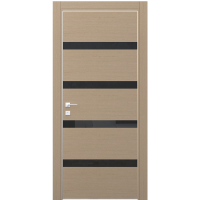 Двери Dooris GLASS WOOD GW03 шпон