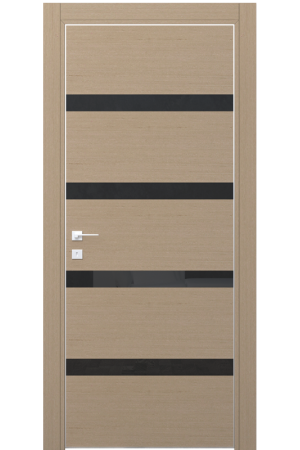 Двері Dooris GLASS WOOD GW03 шпон