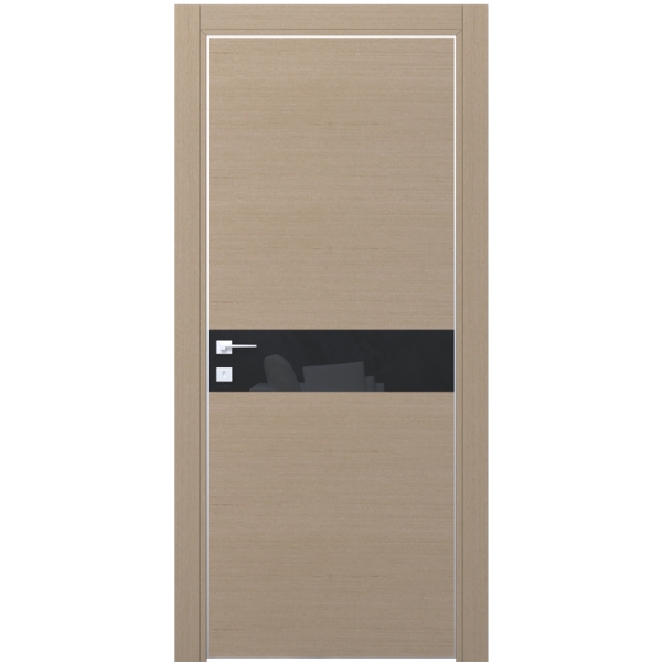 Двері Dooris GLASS WOOD GW01 шпон
