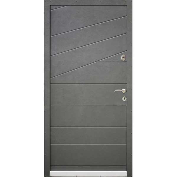 Входные двери Galicia Modern Silver