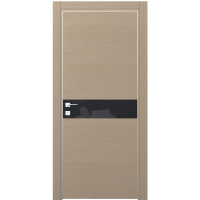 Двери Dooris GLASS WOOD GW01 шпон