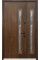 Входные двери Straj PROOF Rio-S Loft 1220 Дуб темний