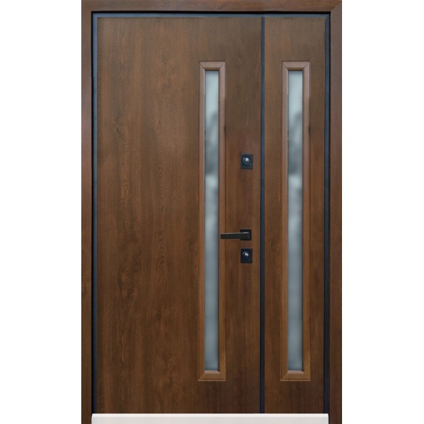 Входные двери Straj PROOF Rio-S Loft 1220 Дуб темний