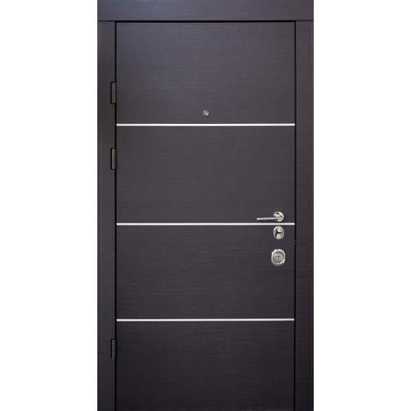 Входные двери Qdoors Авангард Горизонт AL вен