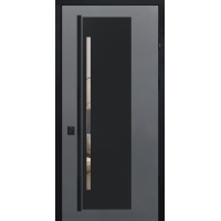 Вхідні двері Straj PROOF StarMax Glass DMD 1800 антрацит