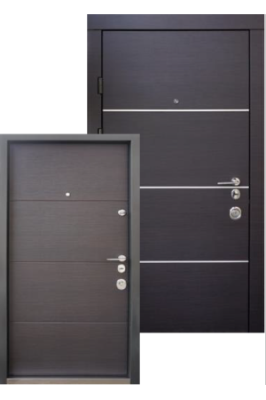 Вхідні двері Qdoors Авангард Горизонт AL вен